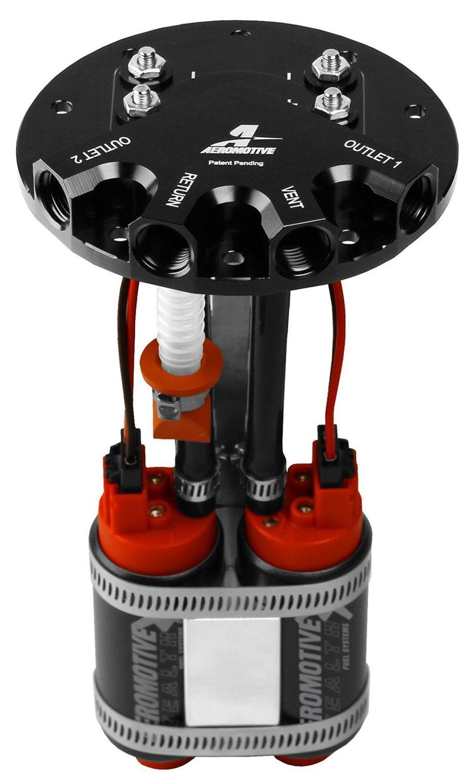 AEROMOTIVE Dual -6AN Outlet With -6AN Return Port & -6AN Vent Suit EFI Or Carbur Aeromotive Dual Phantom Stealth Fuel System ARO18309 SR