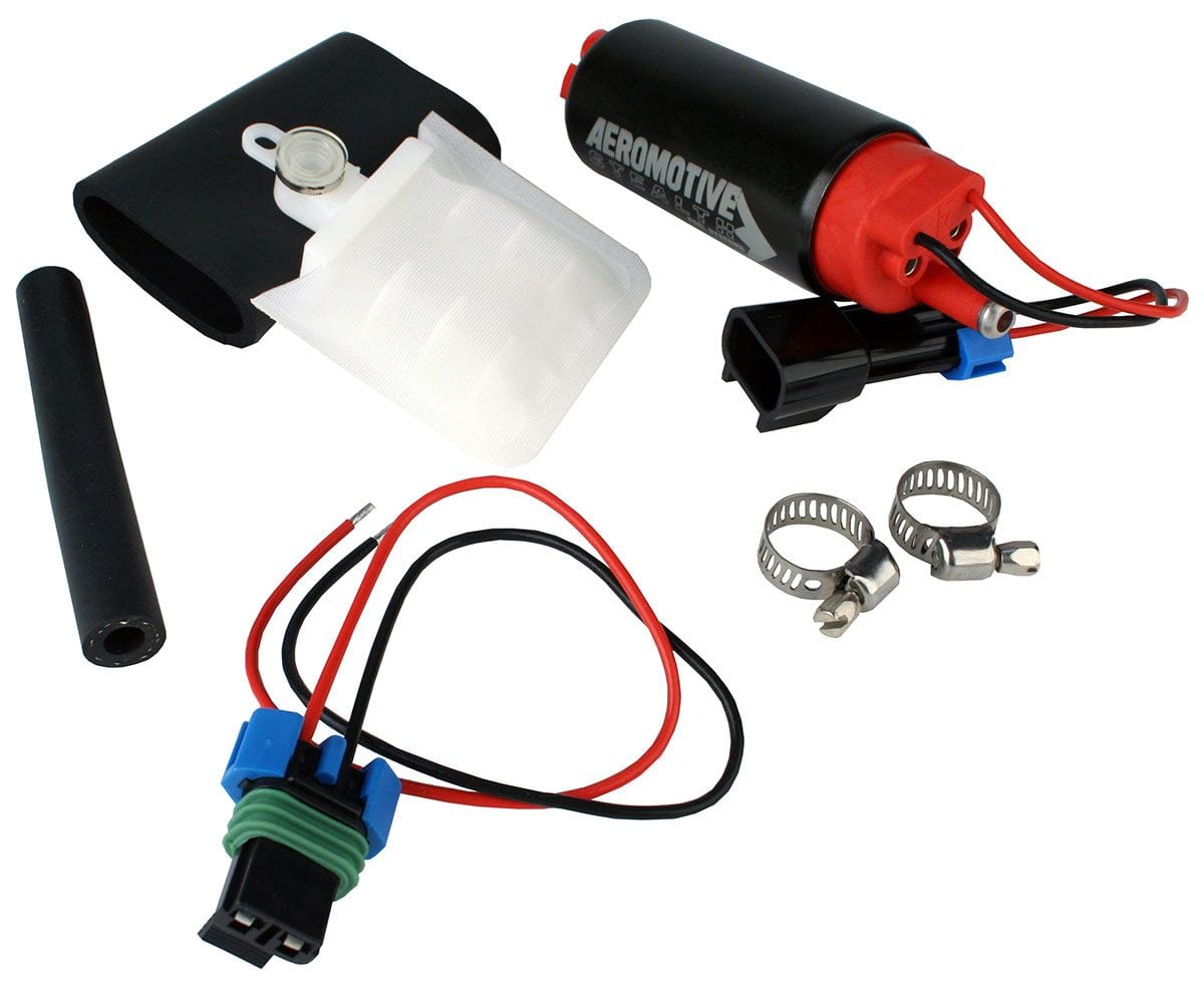 AEROMOTIVE With Offset Inlet E85 Compatible Aeromotive 340 Stealth In-Tank Fuel Pump ARO11541 SR