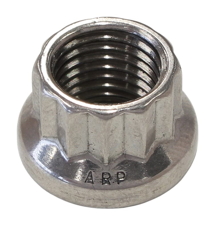 ARP 1/2" UNC Thread, 9/16" Socket (10-Pack) ARP fasteners 12-Point Nut, Polished S/S AR401-8342 SR