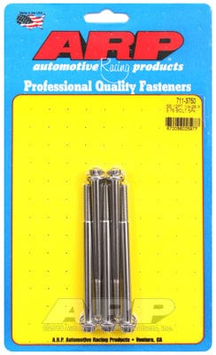 ARP 1/4" UNF x 3.750" UHL With 5/16" Socket Head ARP fasteners 5-Pack Bolt Kit, 12-Point Head S/S AR711-3750 SR