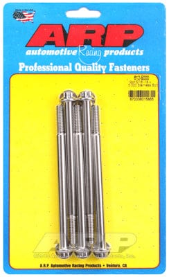 ARP 5/16" UNC x 5.000" UHL With 3/8" Socket Head ARP fasteners 5-Pack Bolt Kit, 12-Point Head S/S AR612-5000 SR