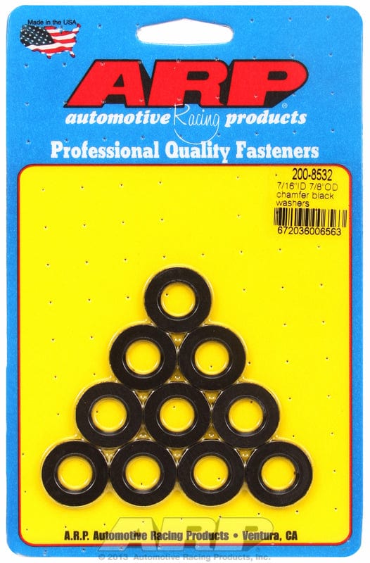 ARP 7/16" I.D, 7/8" O.D .120 Thick with Chamfer (10-Pack) ARP fasteners Special Purpose Washer AR200-8532 SR