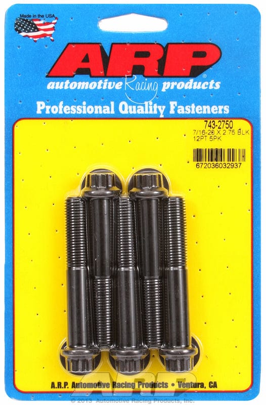 ARP fasteners 12PT BOLTS 7/16" UNF x 1.25" ARP fasteners 12PT BOLTS 7/16" UNF x 1.25" ARP fasteners SR