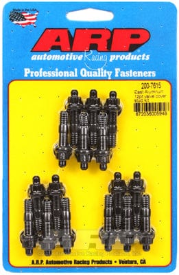 ARP fits Aluminium Valve Covers 1/4-20 Thread x 1.500" OAL (16-Pack) ARP fasteners Valve Cover Stud Kit, 12-Point Nut Black Oxide AR200-7615 SR