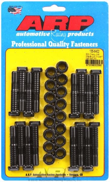 ARP fits BB Chev 396-454 3/8" & Holden 308 L34 Rods (Wave Loc) ARP fasteners Conrod Bolt Set AR135-6402 SR