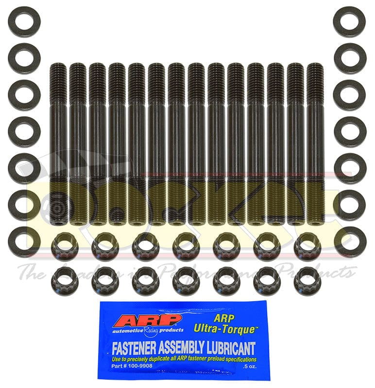 ARP fits Holden 6cyl Red-Blue-Black Motor ARP fasteners Head Stud Kit, 12-Point Nut AR9994401 SR