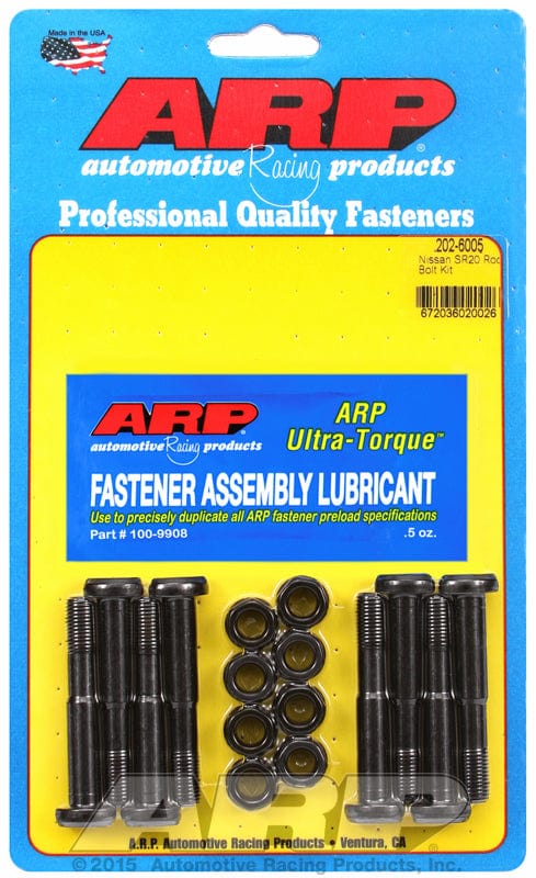 ARP fits Nissan 2.0L SR20DE / SR20DET, 11/32" ARP fasteners Conrod Bolt Set AR202-6005 SR