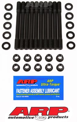 ARP fits Nissan CA16DE/DET 1.6L & CA18DE/DET 1.8L, Under Cut Studs ARP fasteners Head Stud Kit, 12-Point Nuts AR202-4702 SR