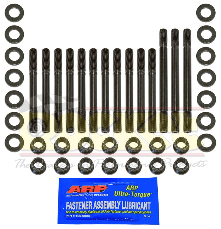 ARP fits Nissan RB30ET & CA18DET RWD With Girdle ARP fasteners Main Stud Kit, 2-Bolt Main Hex Nut AR9995215 SR