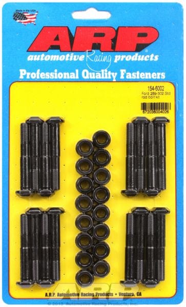 ARP fits SB Ford 289-302 Windsor (5/16") ARP fasteners Conrod Bolt Set AR154-6002 SR
