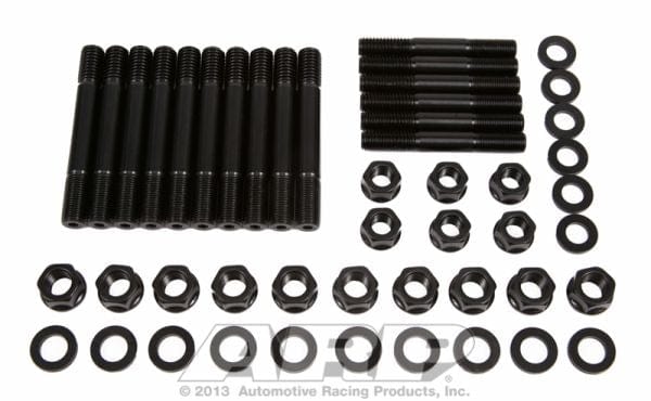 ARP fits SB Ford 302 Windsor Dart SHP ARP fasteners Main Stud Kit, 4-Bolt Main Hex Nut AR154-5612 SR