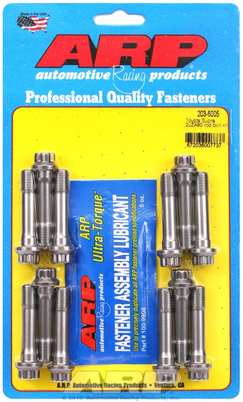 ARP fits Toyota 3.0L 2JZGE / 2JZGTE 6cyl (1993-98) ARP fasteners Conrod Bolt Set AR203-6005 SR