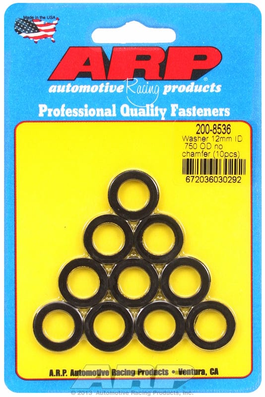 ARP M12 I.D, 3/4 O.D .120" Thick (10-Pack) ARP fasteners Special Purpose Washer AR200-8536 SR