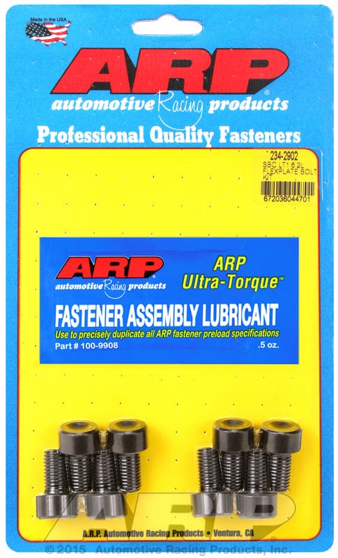 ARP Suit GM LT1 & LSA ARP fasteners Flexplate Bolts, M11 1.5 x 0.760" UHL AR234-2902 SR