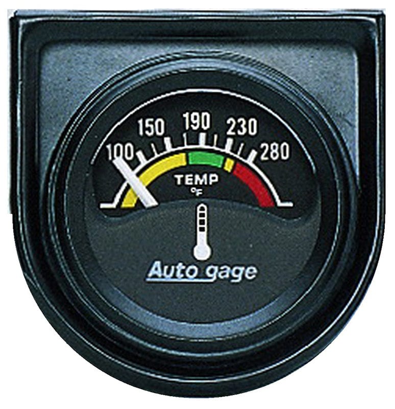 AUTOMETER 1-1/2", Individual Console, Short Sweep Electric, 100-280°F Auto Meter Auto gage Series Water Temperature Gauge AU2355 SR