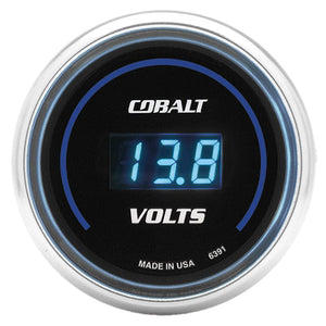 Auto Meter Cobalt Series Voltmeter Gauge AU6391