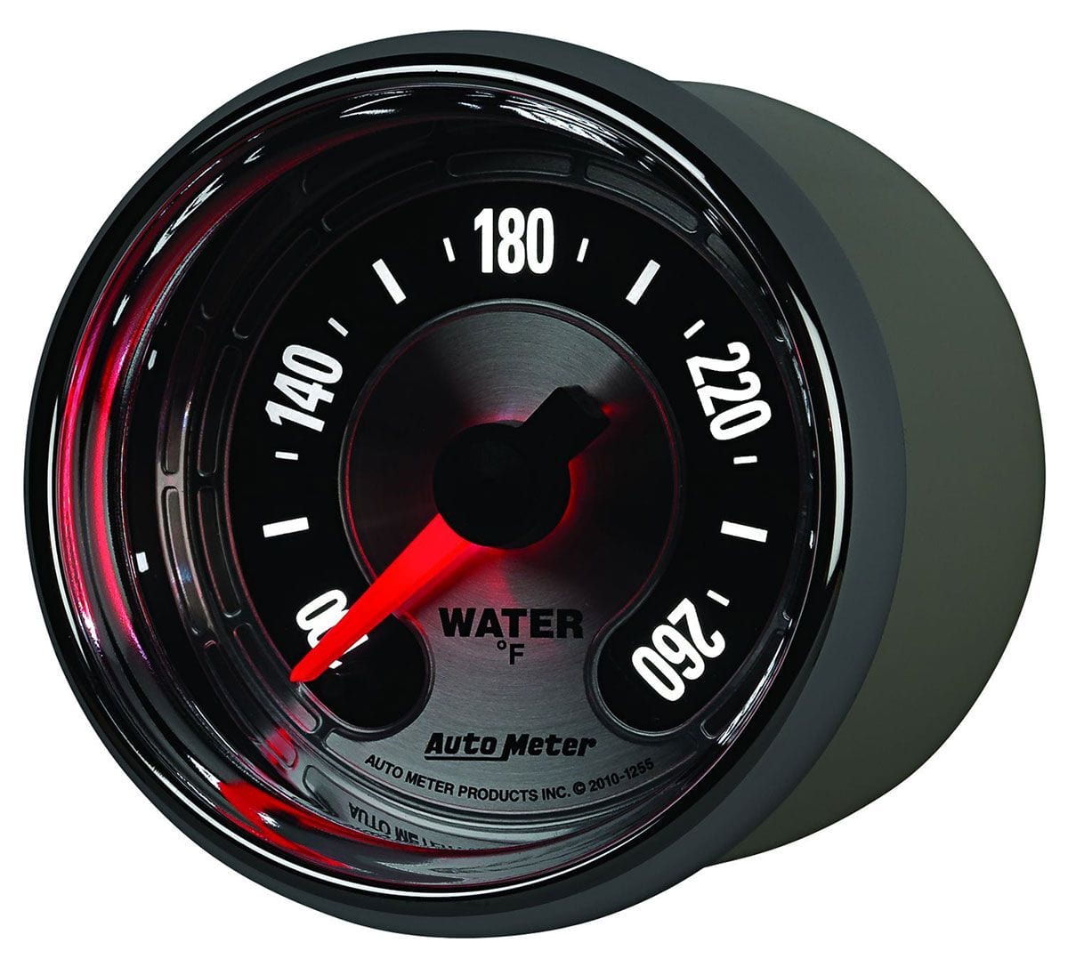 AUTOMETER 2-1/16", Full Sweep Electric, 100-260°F Auto Meter American Muscle Water Temperature Gauge AU1255 SR
