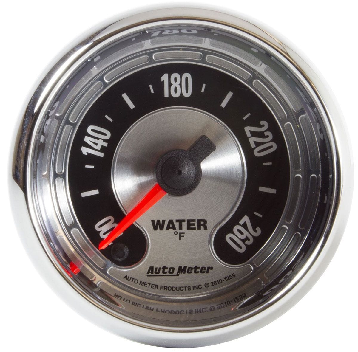 AUTOMETER 2-1/16", Full Sweep Electric, 100-260°F Auto Meter American Muscle Water Temperature Gauge AU1255 SR