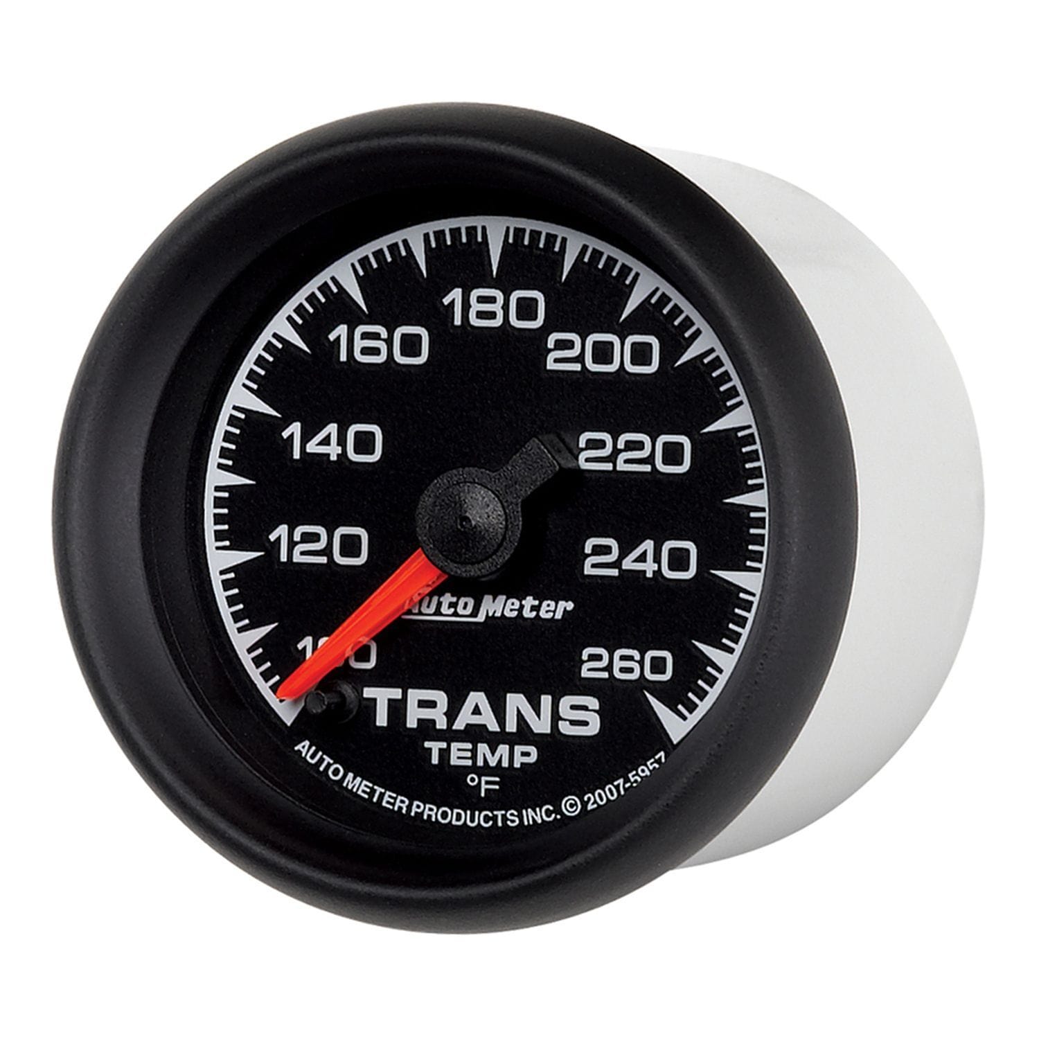 AUTOMETER 2-1/16", Full Sweep Electric, 100-260°F Auto Meter ES Series Transmission Temperature Gauge AU5957 SR