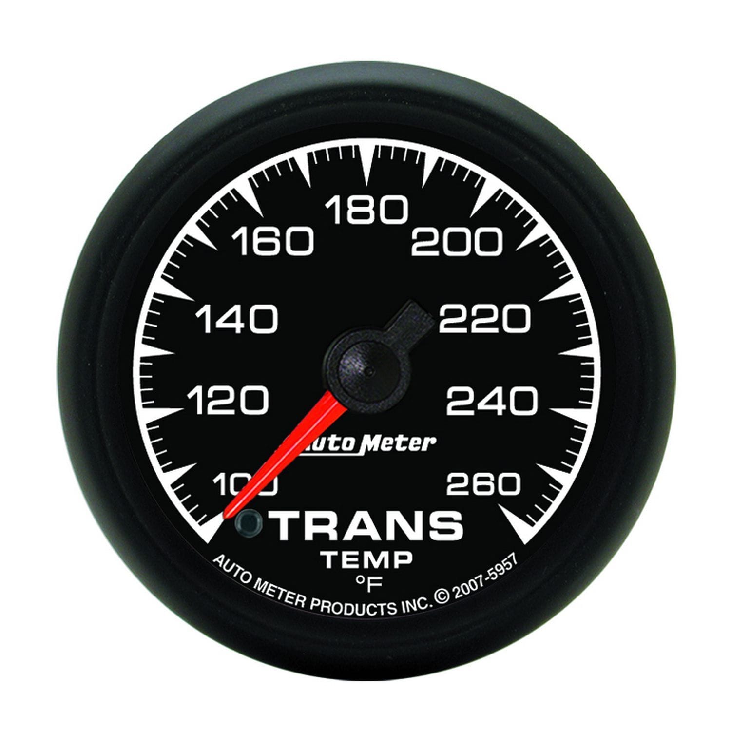 AUTOMETER 2-1/16", Full Sweep Electric, 100-260°F Auto Meter ES Series Transmission Temperature Gauge AU5957 SR