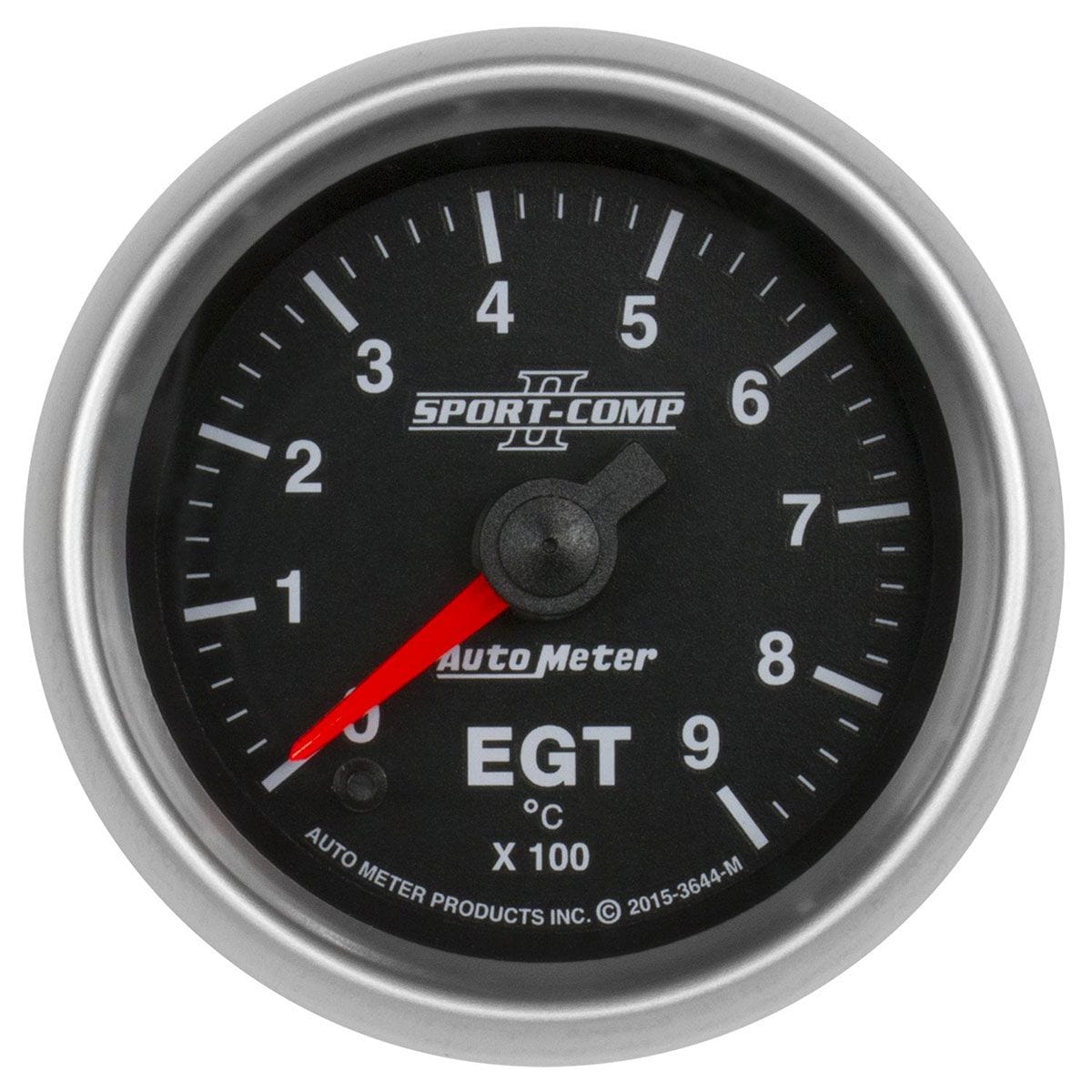 AUTOMETER 2-1/16", Full Sweep Electrical, Metric, 0-900°C Auto Meter Sport-Comp II Series Pyrometer Gauge AU3644-M SR