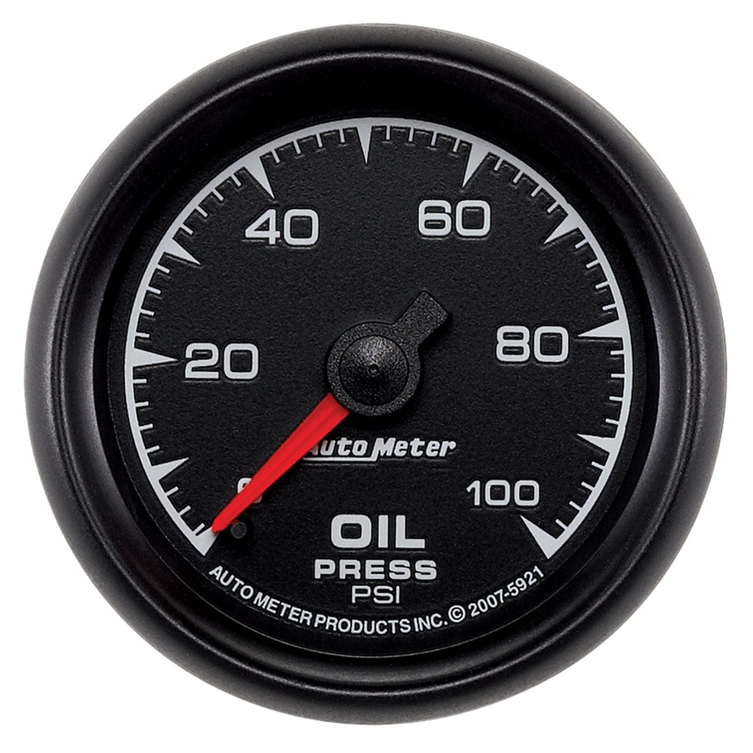 AUTOMETER 2-1/16", Full Sweep Mechanical, 0-100 psi Auto Meter ES Series Oil Pressure Gauge AU5921 SR