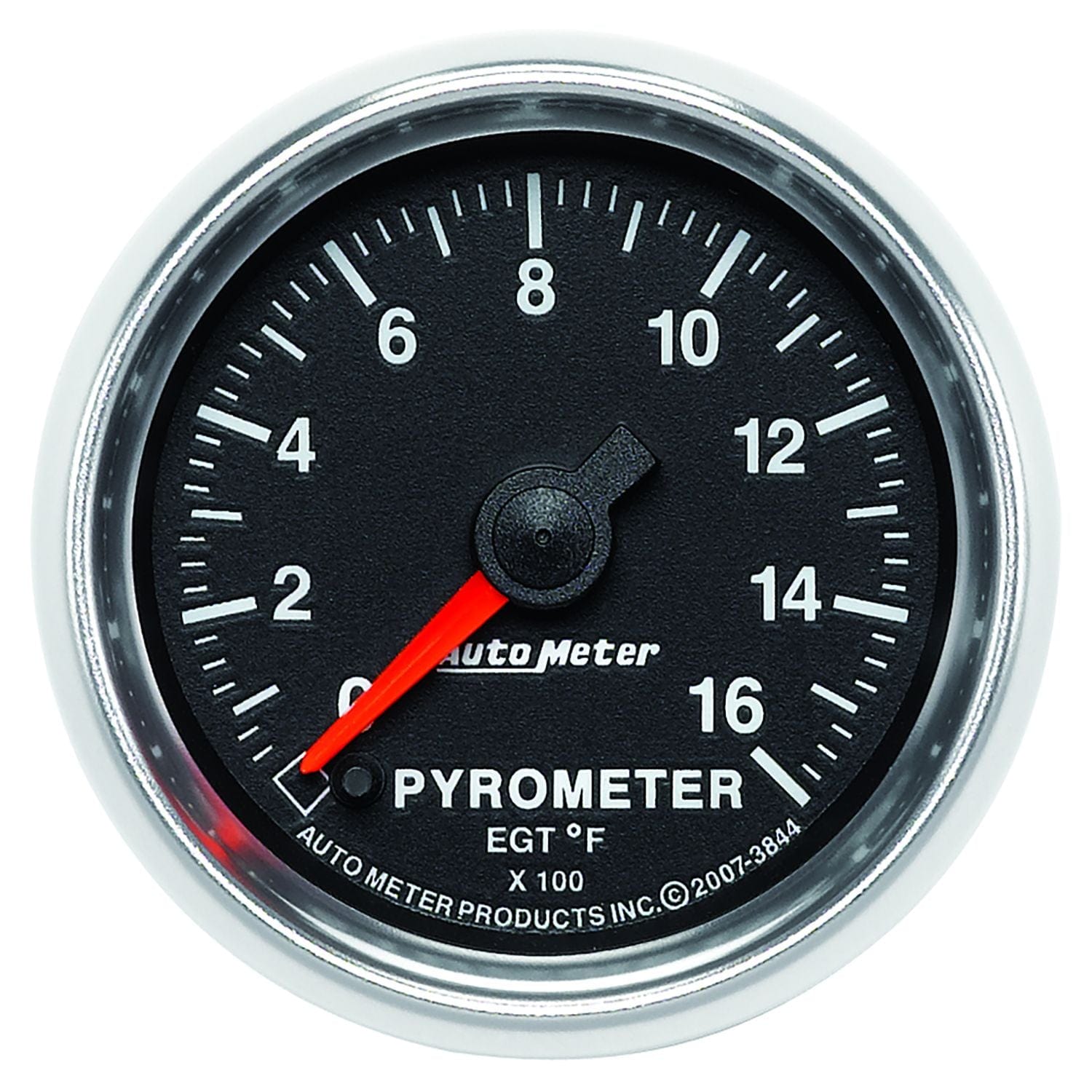 AUTOMETER 2-1/16", In-Dash, Full Sweep Electric, 0 - 1600°F Auto Meter GS Series Pyrometer Gauge AU3844 SR