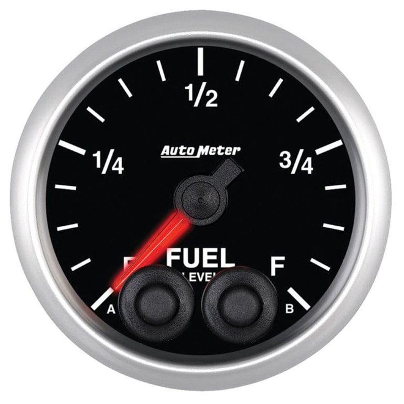 AUTOMETER 2-1/16", Programmable Auto Meter Elite Series Fuel Level Gauge AU5609 SR