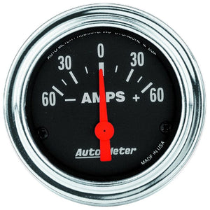 Auto Meter Traditional Chrome Series Ammeter Gauge AU2586