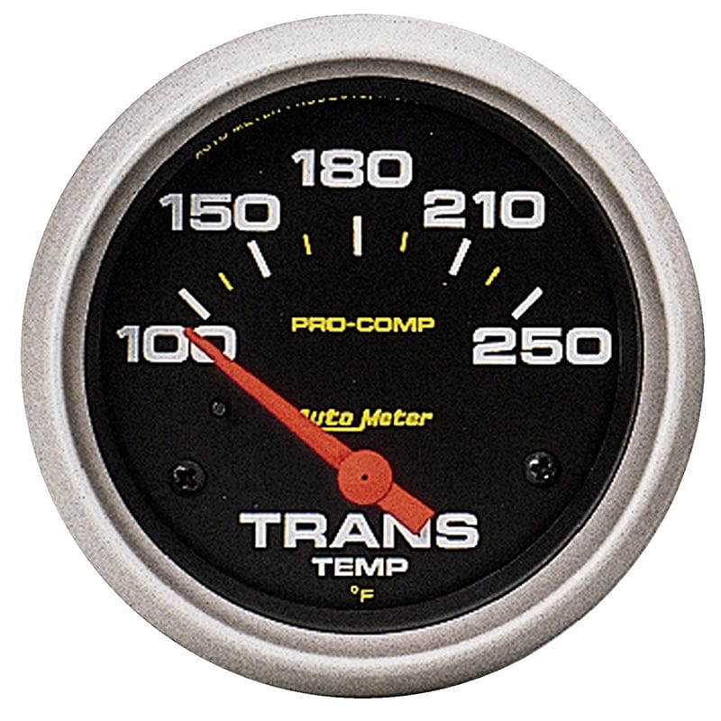 AUTOMETER 2-5/8", Short Sweep Electric, 100-250°F Auto Meter Pro-Comp Series Transmission Temperature Gauge AU5457 SR