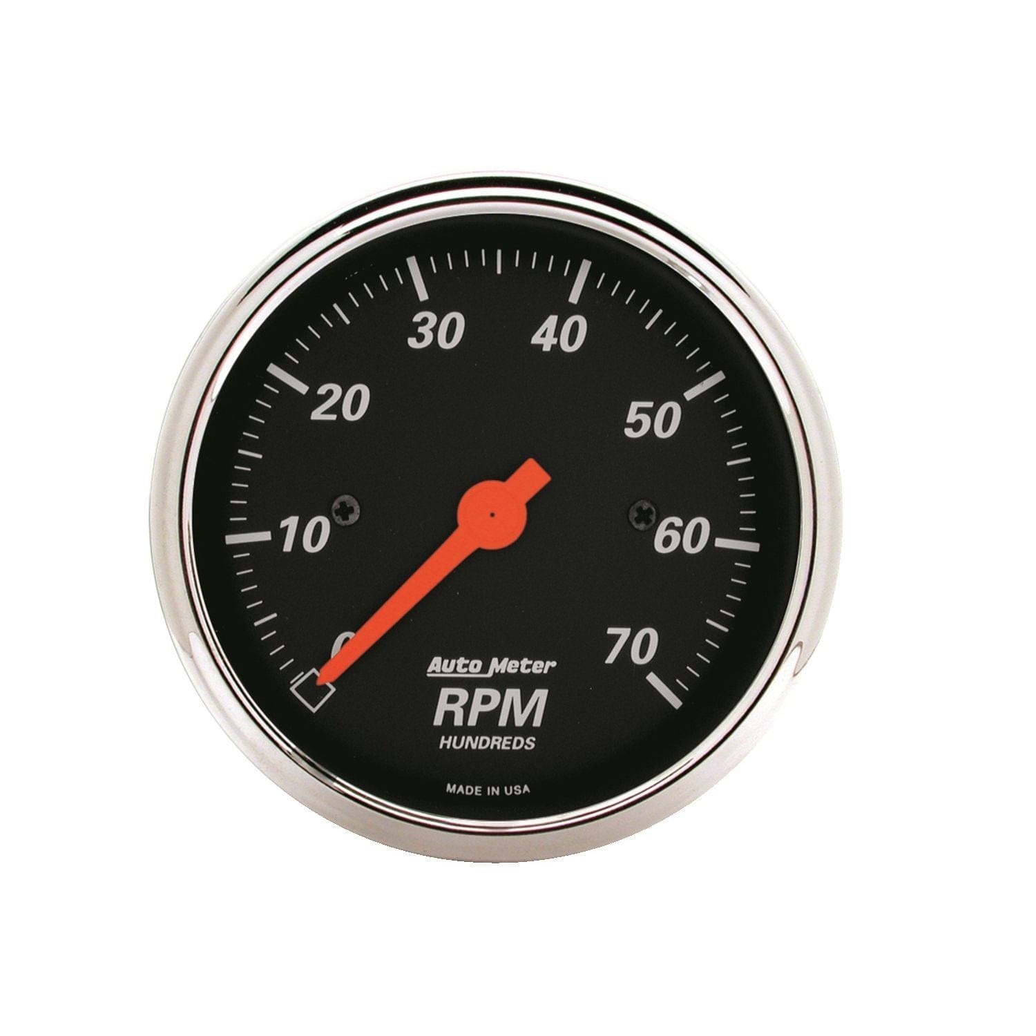 AUTOMETER 3-1/8", In-Dash, 0-7,000 rpm Auto Meter Designer Black Series Tachometer AU1478 SR