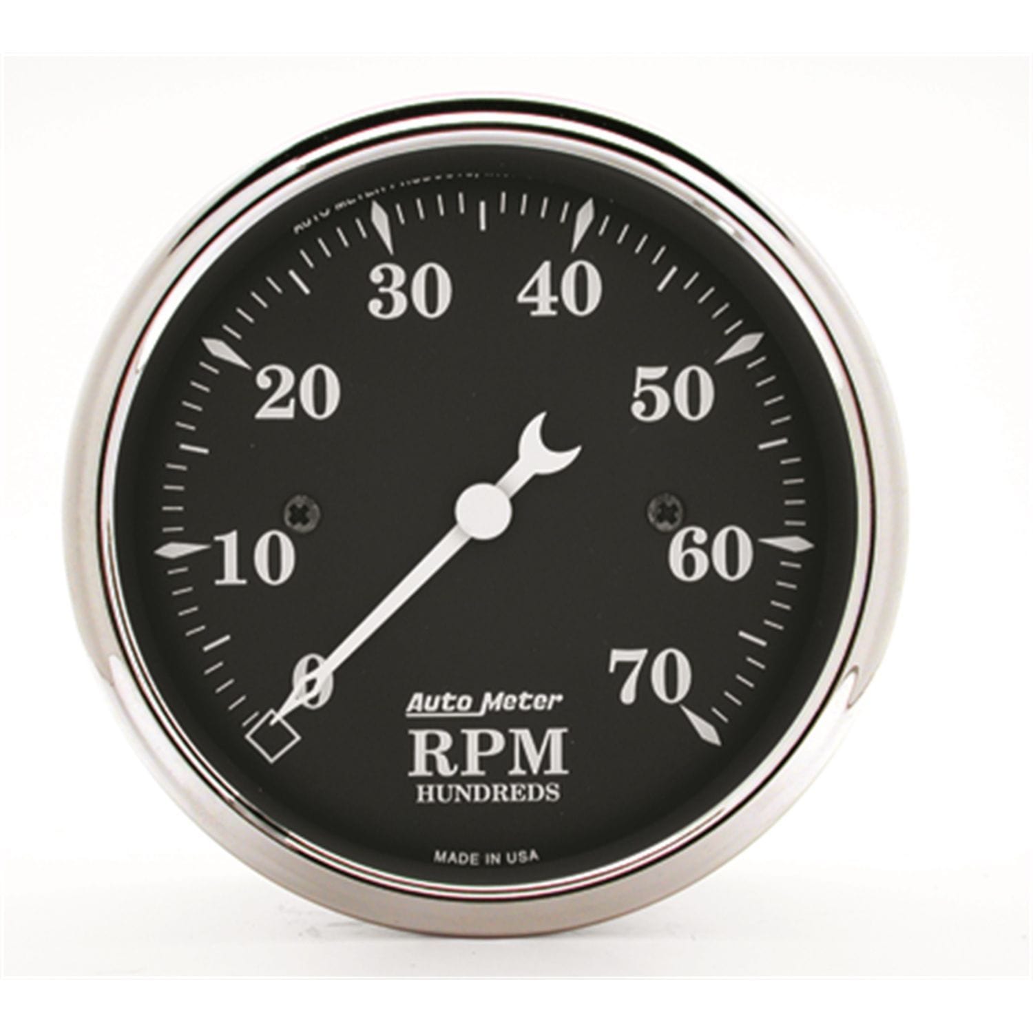 AUTOMETER 3-1/8", In-Dash, Electric, 0-7,000 rpm Auto Meter Old Tyme Black Tachometer AU1798 SR