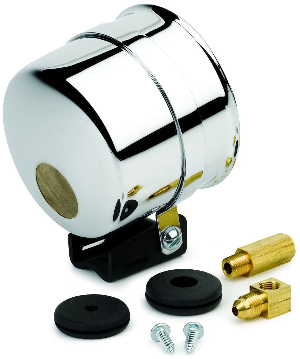 AUTOMETER 3-3/8" Pedestal Mount, Chrome Auto Meter Tach / Speedo Mounting Cup AU5203 SR
