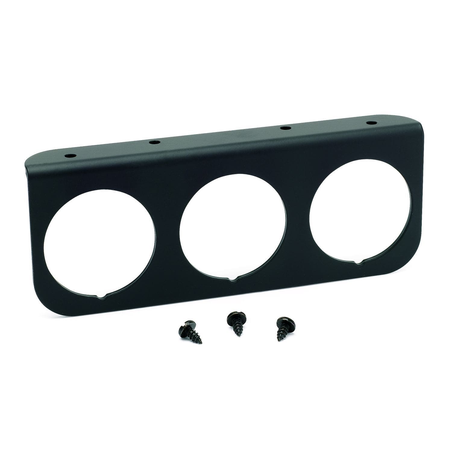 AUTOMETER 3-hole Black Aluminium Panel Auto Meter 2-1/16" Gauge Panel AU2238 SR