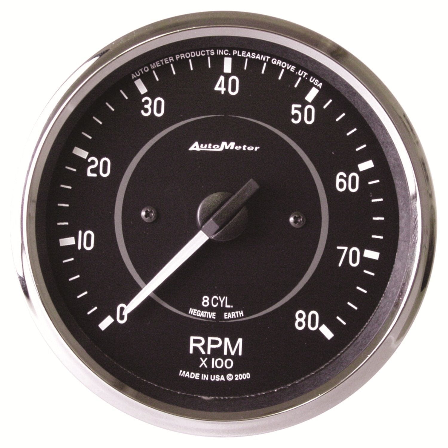 AUTOMETER 4", In-Dash, Electric, 0-8,000 rpm Auto Meter Cobra Tachometer AU201004 SR