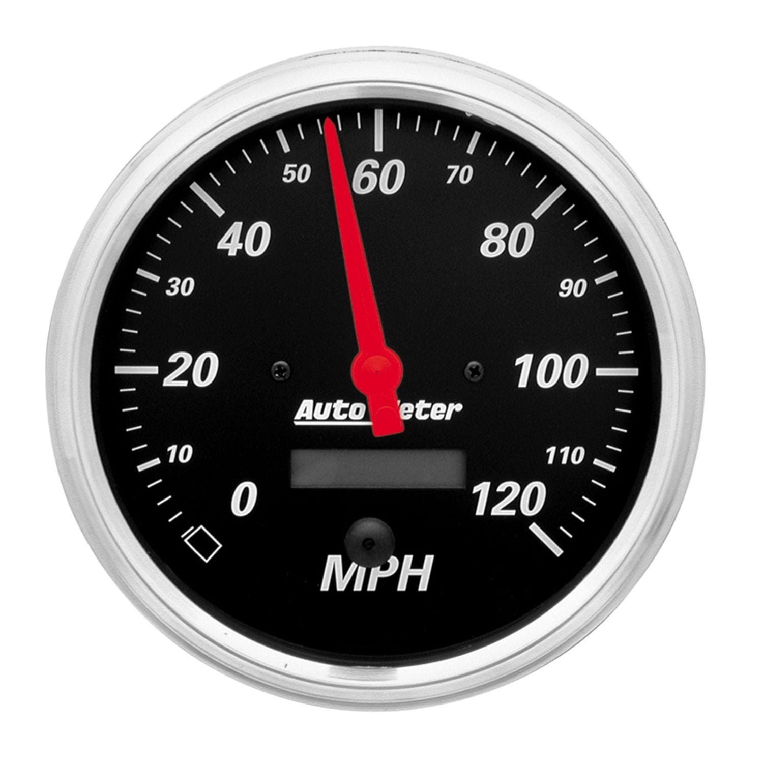 AUTOMETER 5", In-Dash, Electric, Programmable, 0-120 mph Auto Meter Designer Black Speedometer AU1489 SR