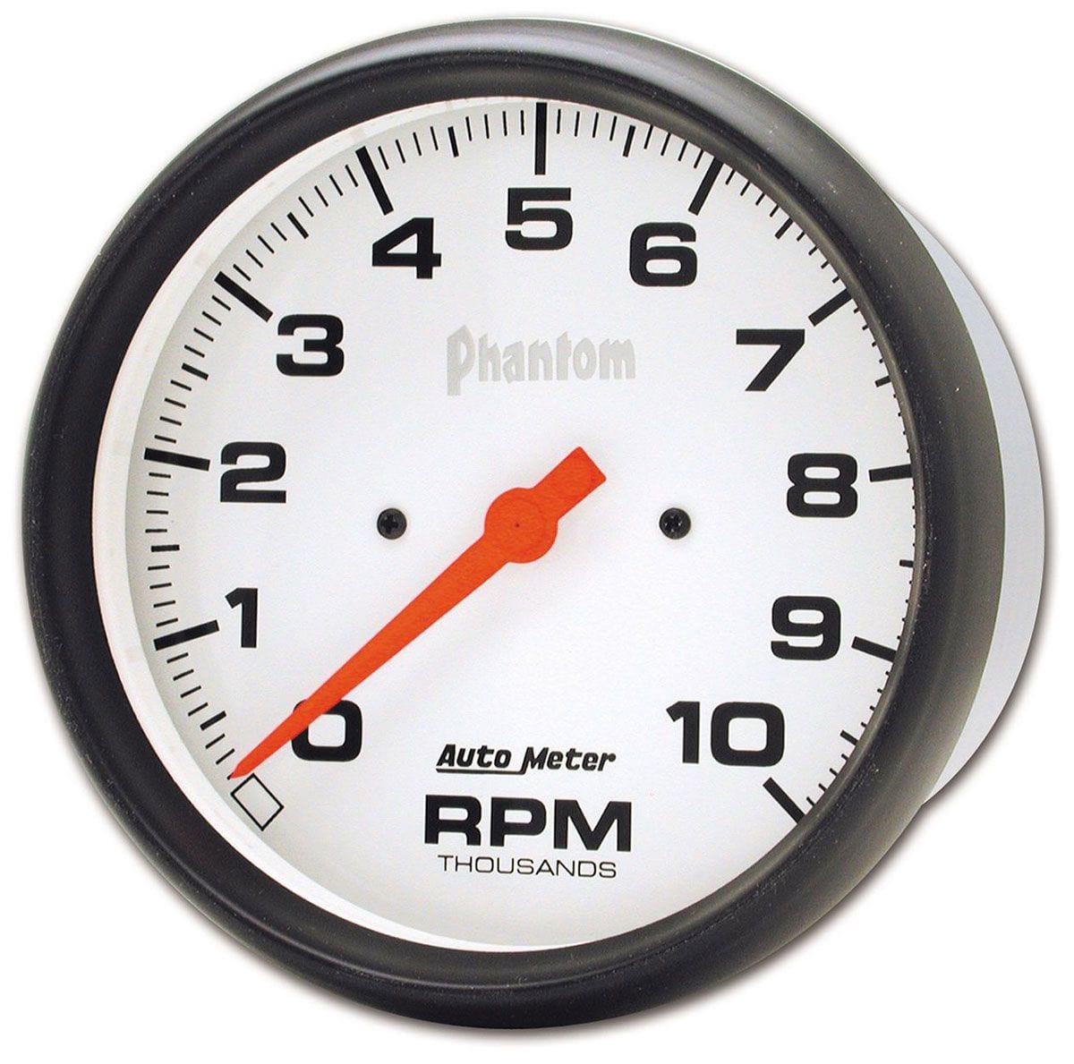 AUTOMETER 5", In-Dash, Electrical, 0-10,000 rpm Auto Meter Phantom Series Tachometer AU5898 SR