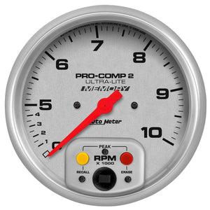 Auto Meter Ultra-Lite Series Tachometer AU4499