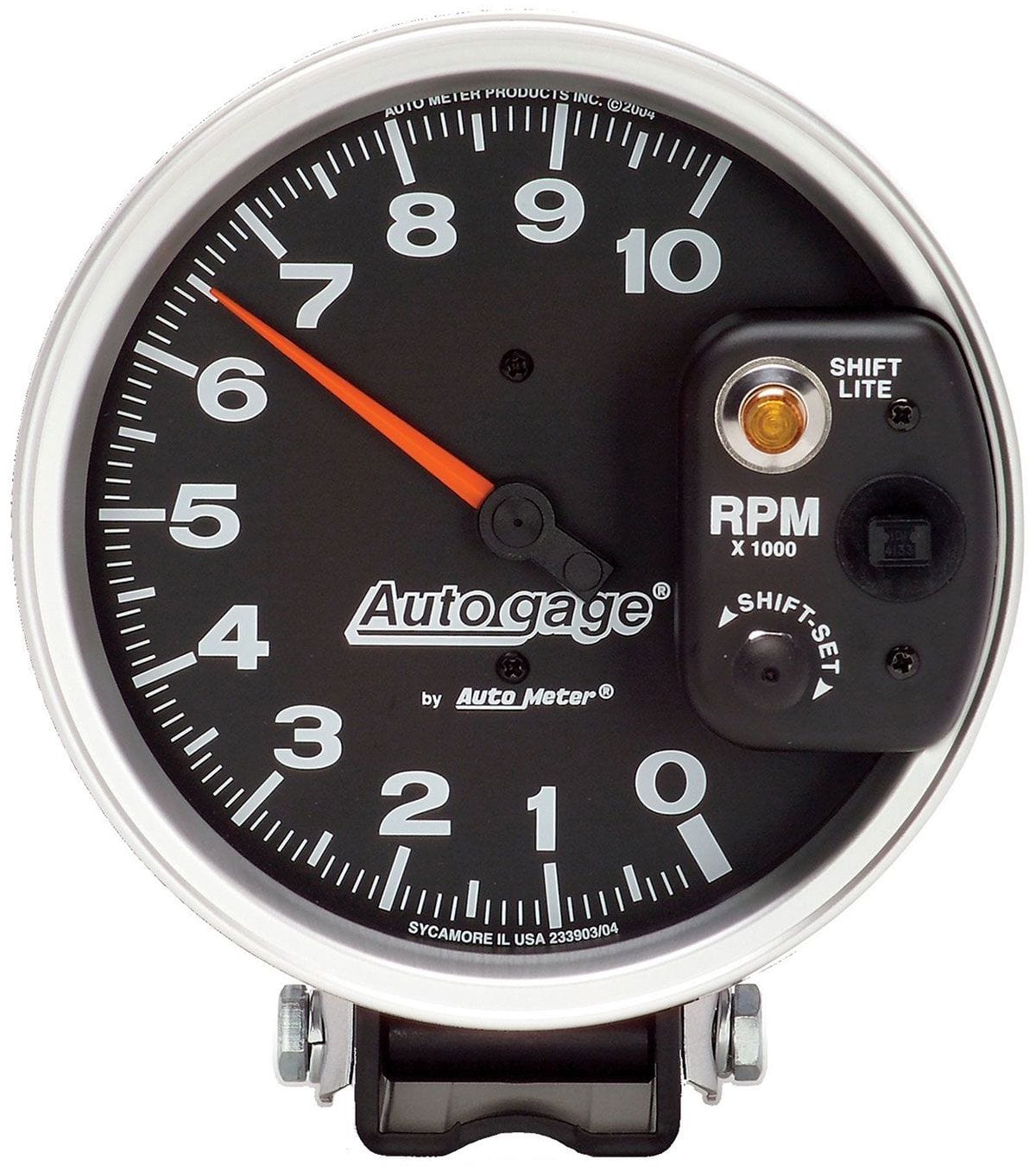 AUTOMETER 5", Pedestal Mount, 0-10,000 rpm Auto Meter Auto gage Monster Shift-Lite Tachometer AU233903 SR