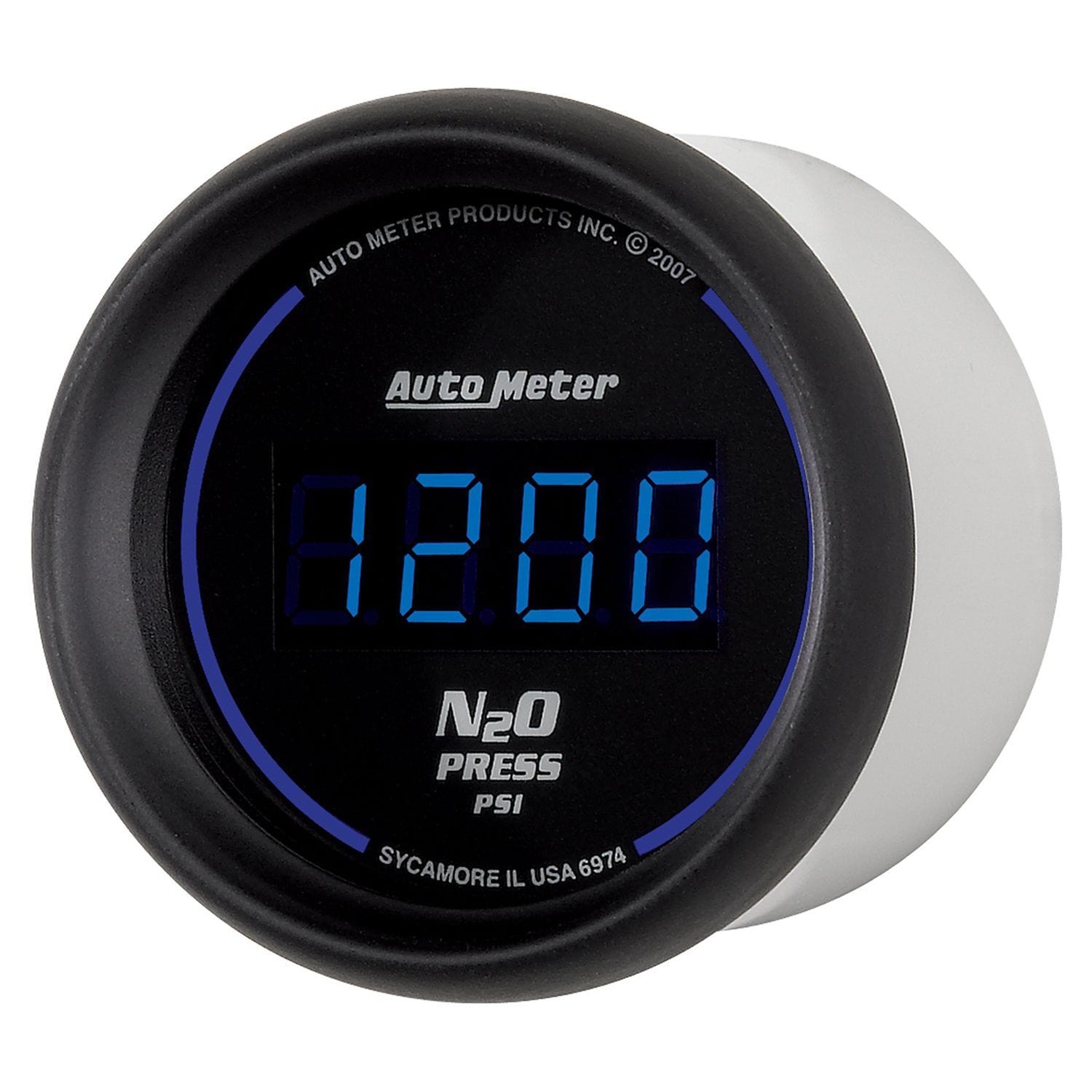 AUTOMETER Digital, In-dash, 2-1/16", 0 - 2000°F Auto Meter Cobalt Digital Series Nitrous Pressure Gauge AU6974 SR