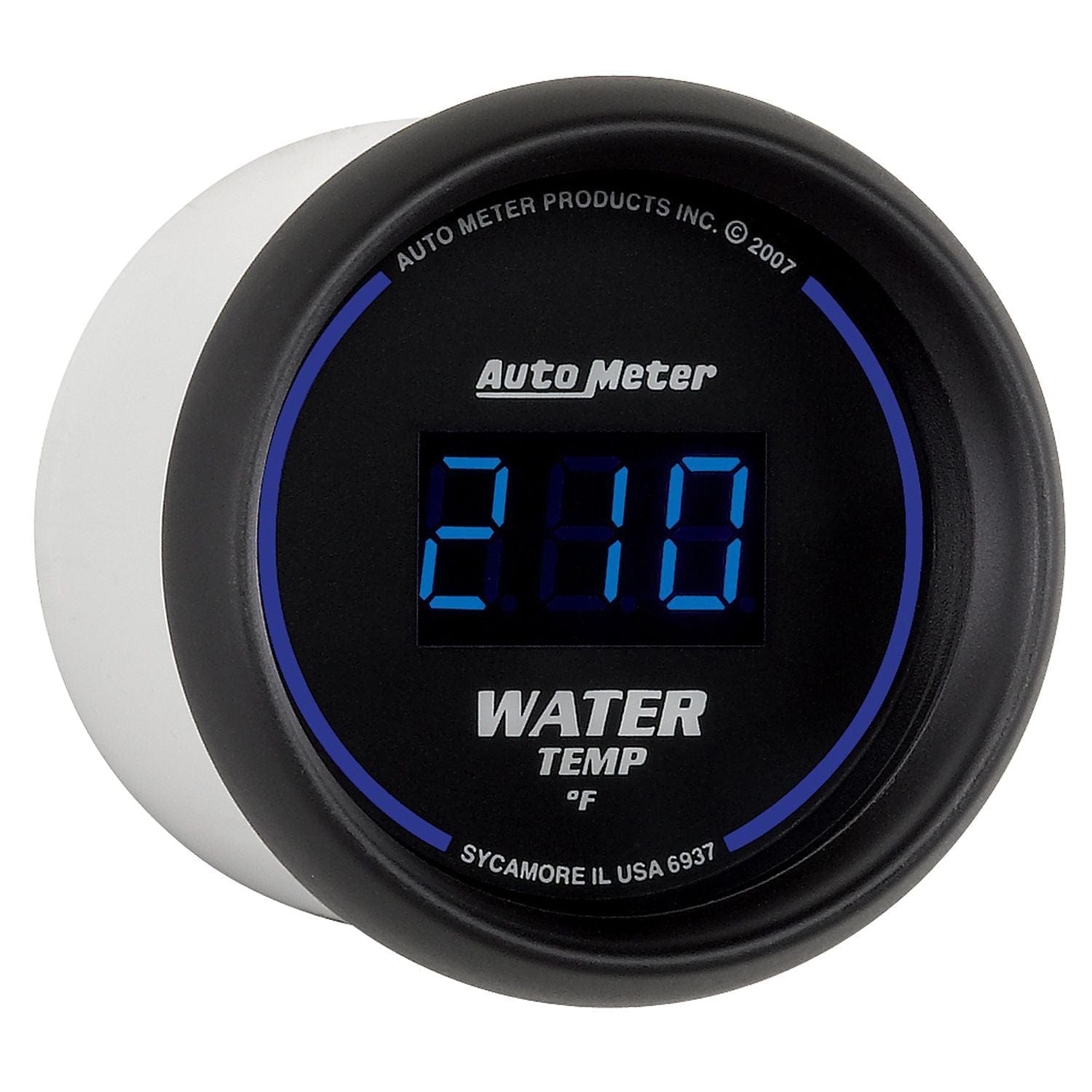 AUTOMETER Digital, In-dash, 2-1/16", 0-300°F Auto Meter Cobalt Digital Series Water Temperature Gauge AU6937 SR