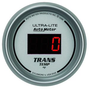 Auto Meter Ultra-Lite Digital Series Transmission Temperature Gauge AU6549