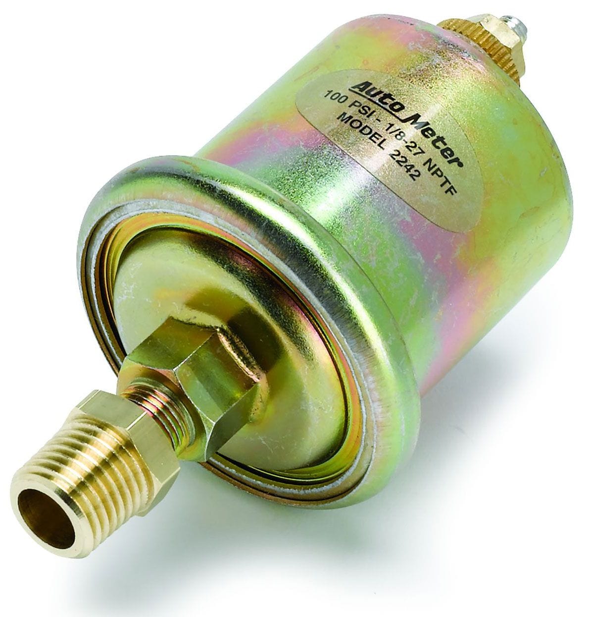 AUTOMETER Oil Pressure 100 psi, 1/8" NPT male thread Auto Meter Replacement Sender AU2242 SR