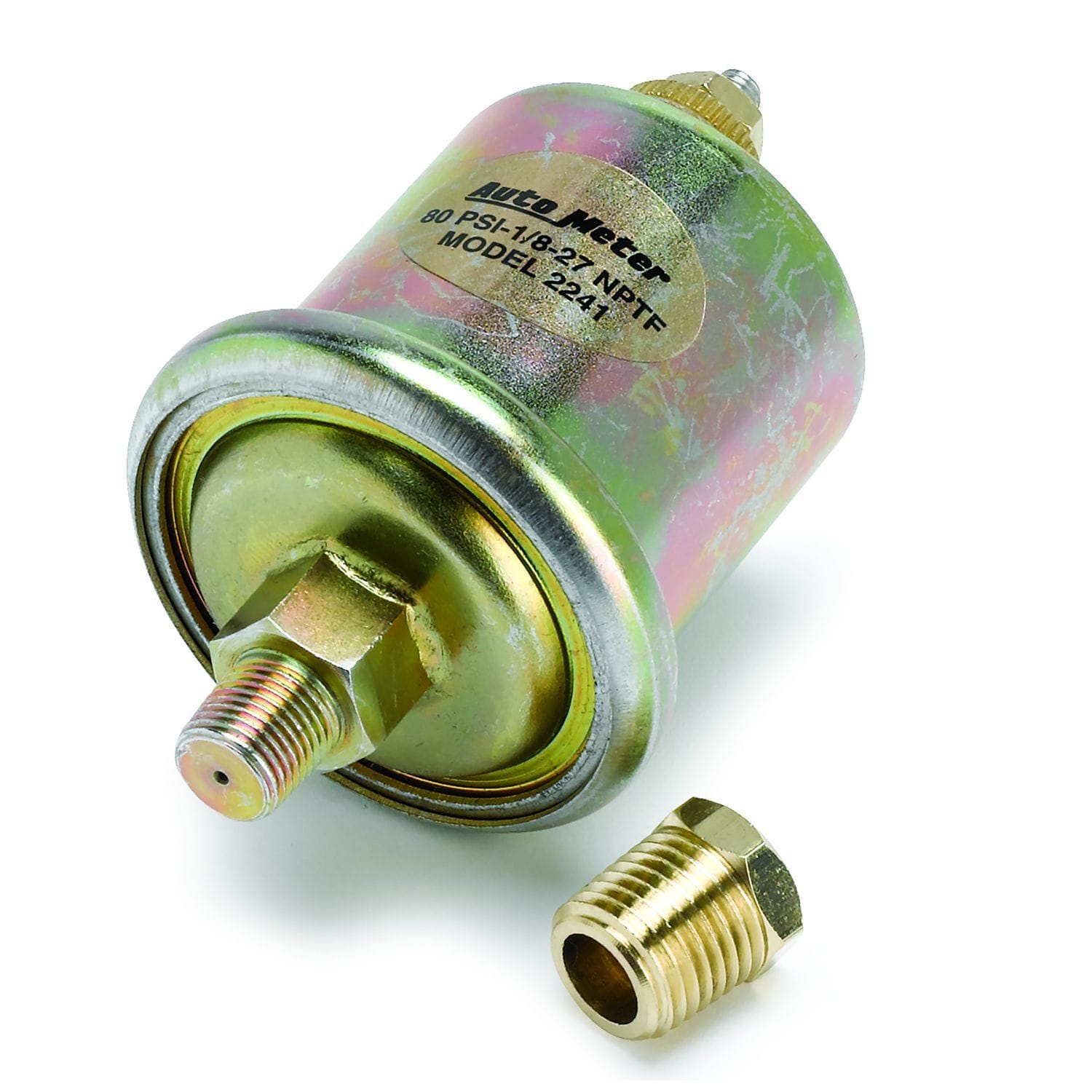 AUTOMETER Oil Pressure 80 psi, 1/8" NPT male thread Auto Meter Replacement Sender AU2241 SR
