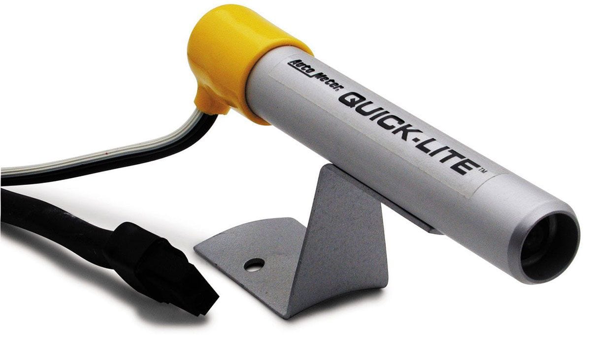 AUTOMETER Silver, Amber LED. Auto Meter Quick-Lite Shift Light AU5331 SR