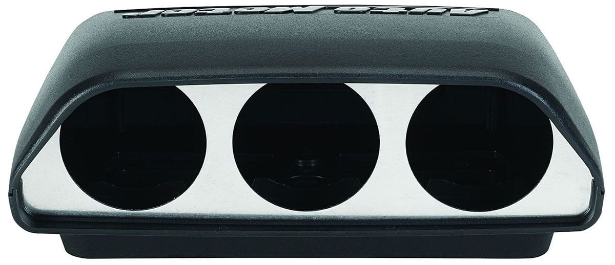 AUTOMETER Suit Tripple 2-1/16" Gauges Auto Meter Universal Dash Top Gauge Mount AU5288 SR