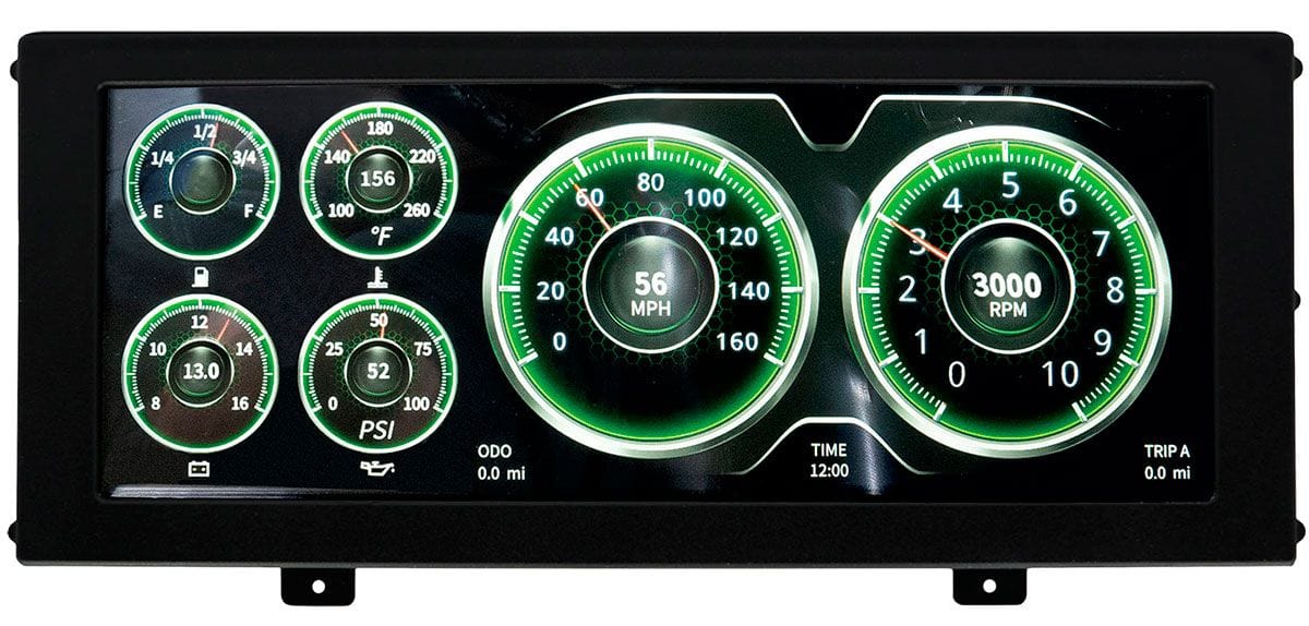 AUTOMETER Universal Fitment. Auto Meter Invision 12.3" HD LCD Digital Display Dash AU7000 SR