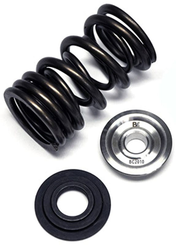 BCROWER JZ Engine Accessories BC0310 Toyota 2JZGTE Dual Valve Spring, Titainium Retainer & Steel Seat Kit SR