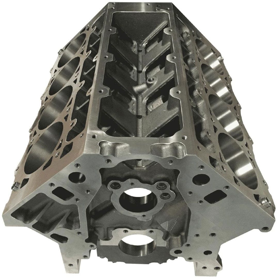 DART 4.125" Bore, 9.240" Deck, Full Skirt Block Dart LS Next SHP Cast Iron Engine Block 4-Bolt Steel Caps DA31867211 SR