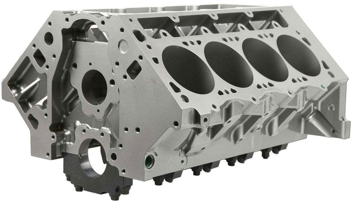 DART 4.125" Bore, 9.240" Deck, Short Skirt Block Dart LS Next SHP Cast Iron Engine Block 4-Bolt Steel Caps DA31837211 SR
